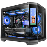 ATX Semi-tower Box Mars Gaming MC3TCORELCDM Black-6