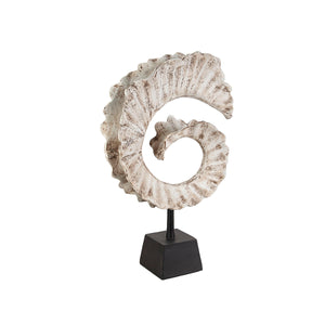 Decorative Figure Romimex Ivory 33 x 51 x 12 cm-0