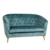 Sofa Romimex Blue 146 x 84 x 75 cm-0