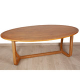 Dining Table Romimex Natural Teak 200 x 75 x 100 cm-2