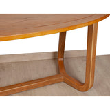 Dining Table Romimex Natural Teak 200 x 75 x 100 cm-1