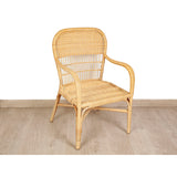 Armchair Romimex Natural Rattan 55 x 87 x 60 cm-1