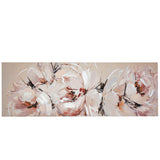 Oil Painting Romimex Canvas Flowers 150 x 50 x 4 cm-0