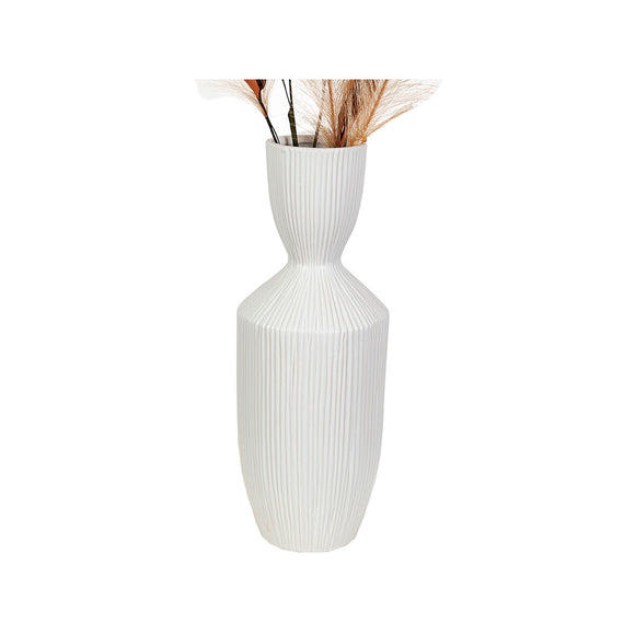 Vase Romimex White Ceramic 24 x 60 x 24 cm-0