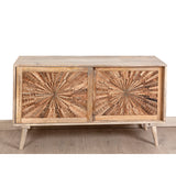 Sideboard Romimex Natural Mango wood 115 x 70 x 40 cm-2