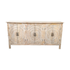 Sideboard Romimex Natural Mango wood 170 x 85 x 40 cm-0