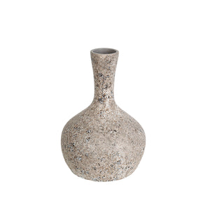 Vase Romimex Beige Ceramic Spherical 31 x 43 x 32 cm-0