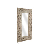 Wall mirror Romimex Brown Mango wood 75 x 150 x 4 cm-0