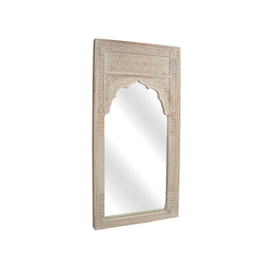 Wall mirror Romimex Pagoda Brown Mango wood 93 x 183 x 10 cm-0