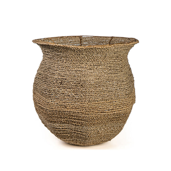 Planter Romimex Natural Natural Fibre 46 x 46 x 46 cm-0