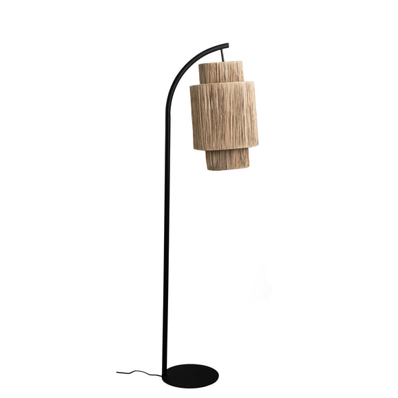 Floor Lamp Romimex Natural 30 x 170 x 30 cm-0