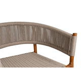 Armchair Romimex Natural Rope Teak 50 x 85 x 60 cm-1