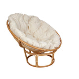 Chair Romimex Natural Rattan 115 x 90 x 115 cm-0