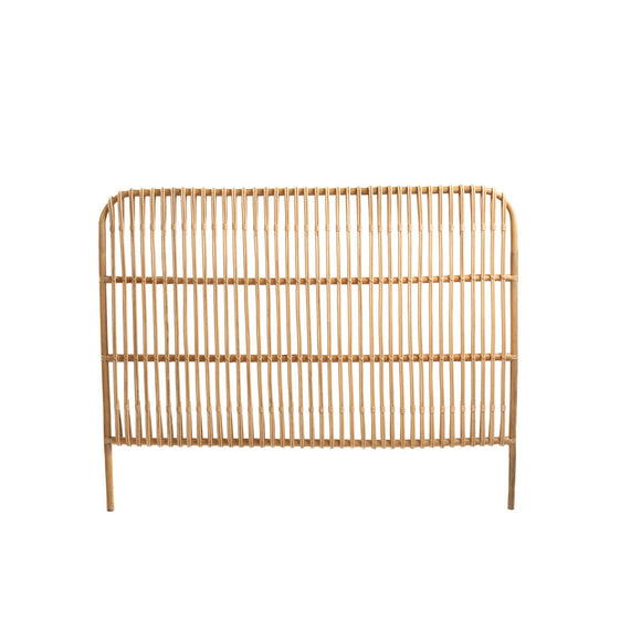 Headboard Romimex Natural Rattan 160 x 150 x 5 cm-0