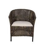 Armchair Romimex Brown Rattan 70 x 85 x 67 cm-1