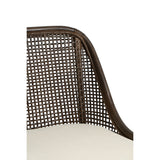 Armchair Romimex Brown Rattan 56 x 100 x 60 cm-1