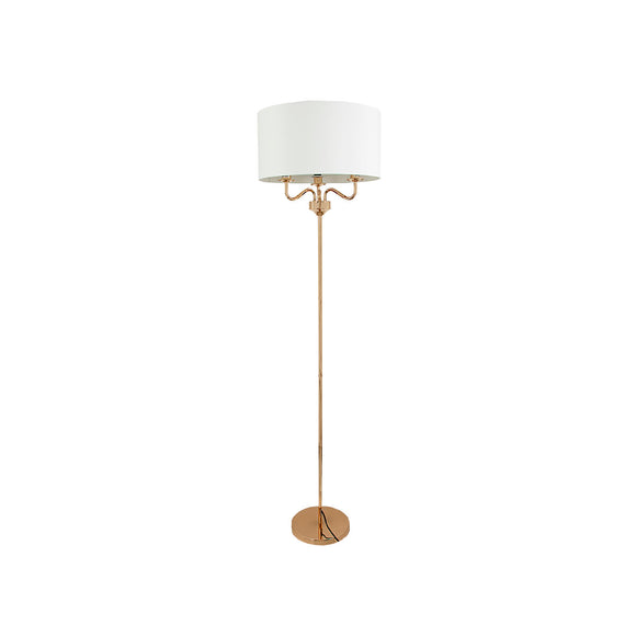 Floor Lamp Romimex Golden 44 x 166 x 44 cm-0