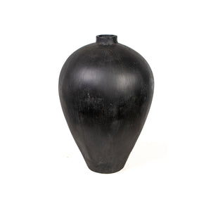 Floor vase Alexandra House Living Black Ceramic 40 x 65 x 40 cm-0