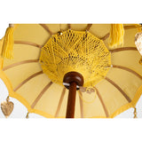 Decorative umbrella Romimex Yellow 35 x 60 x 35 cm-1