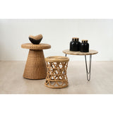 Side table Romimex Natural Rattan 35 x 40 x 35 cm-1