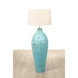 Floor Lamp Romimex Turquoise 38 x 100 x 38 cm-1