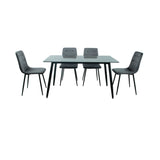 Table set with chairs Romimex 5 Pieces-2