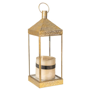 Lantern Romimex Antique Brown Metal 20 x 55 x 20 cm-0