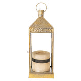 Lantern Romimex Antique Brown Metal 20 x 55 x 20 cm-1