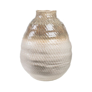 Vase Romimex Beige Porcelain 37 x 47 x 37 cm-0