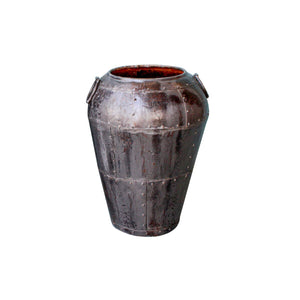 Vase Romimex Black Metal 51 x 73 x 51 cm-0