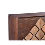 Sideboard Romimex Brown Golden Mango wood 40 x 100 x 80 cm-3