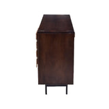 Sideboard Romimex Brown Golden Mango wood 40 x 80 x 150 cm-1