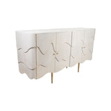 Sideboard Romimex Grey Mango wood 41 x 82 x 151 cm-3