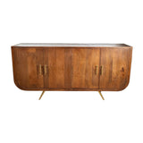 Sideboard Romimex Brown Mango wood 41 x 75 x 151 cm-2