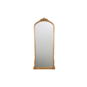 Wall mirror Romimex Golden MDF Wood 84 x 183 x 6 cm-0