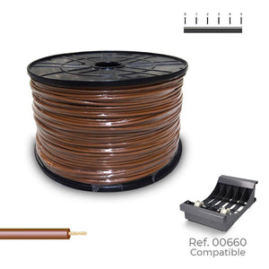 Multi-core Electric Cable Sediles h07z1-k Brown 2,5 mm 500 m-0