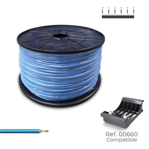 Multi-core Electric Cable Sediles h07z1-k Blue 1,5 mm 500 m-0