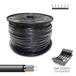 Multi-core Electric Cable Sediles vv-k0.6/1kv Black 2 x 1,5 mm 150 m-0