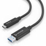 USB Cable Aisens A157-0925 Black 15 m-0