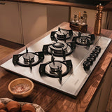 Gas Hob Cecotec Bolero Squad G 5200S Inox 11000 W 75 x 50 cm-10