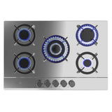 Gas Hob Cecotec Bolero Squad G 5200S Inox 11000 W 75 x 50 cm-6