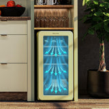 Vinoteca Cecotec Bolero GrandSommelier Origin 18 Hit 74,3 x 36,6 x 47,6 cm Beige-3