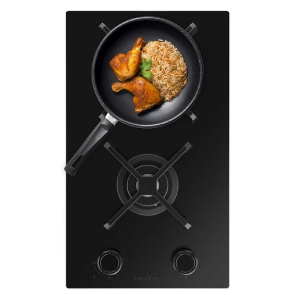 Cecotec Gas Hob Bolero Squad G 2400S Nano Glass 2 Burners 5200W Cast Iron Black-0