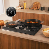 Cecotec Gas Hob 4 Burners Bolero Squad G 4400F Inox 8000W Stainless Steel WOK-1