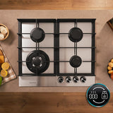 Cecotec Gas Hob 4 Burners Bolero Squad G 4400F Inox 8000W Stainless Steel WOK-3
