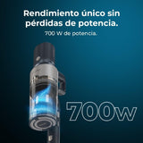 Stick Vacuum Cleaner Cecotec Conga Rockstar 5500 Hurricane Station Pet Flex 700 W-1