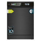 Cecotec Dishwasher 15 Place Bolero Aguazero 6620 Dark Grey Class C 8 Programs-0