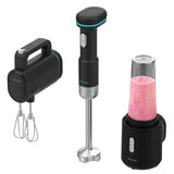 Hand-held Blender Cecotec BlendGo Pack 1800 W Black-0