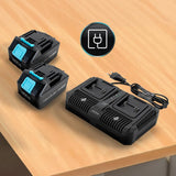 Battery Mower Cecotec E3 Liberty Z Plus 20 V 38 cm 20-70 mm 40 L 2 Pieces-4