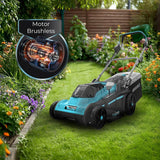 Battery Mower Cecotec E7 Liberty Z Plus 20 V 43 cm 20-70 mm 45 L 2 Pieces-9